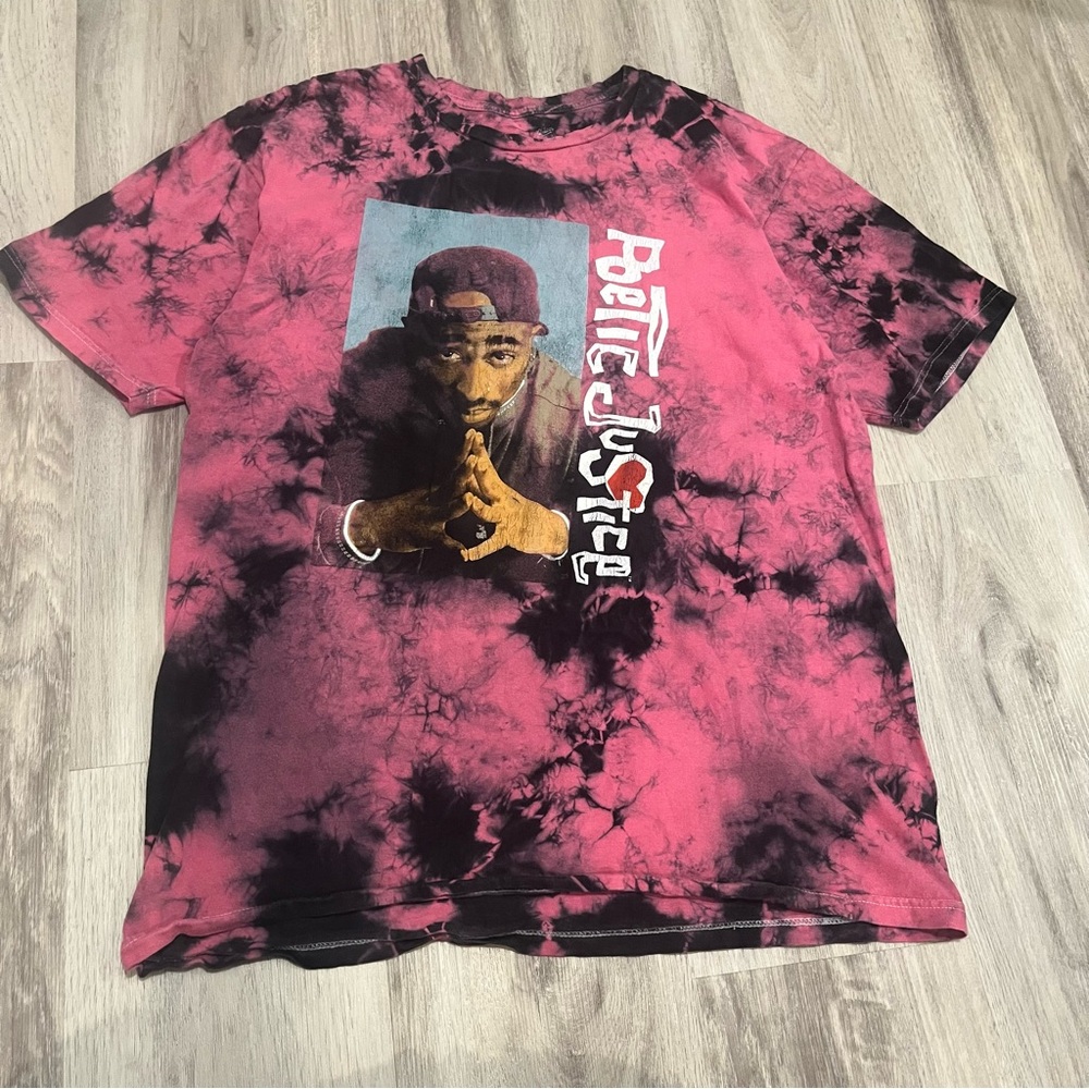Tie Dye Tupac Shakur 2pac Licensed T-Shirt